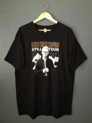Steven Curtis Chapman Concert T-Shirt 2024 STILL Tour Double Sided Mens NEW XL