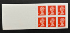 GB booklet 1st x 6 Walsall matrix intact SG MB1