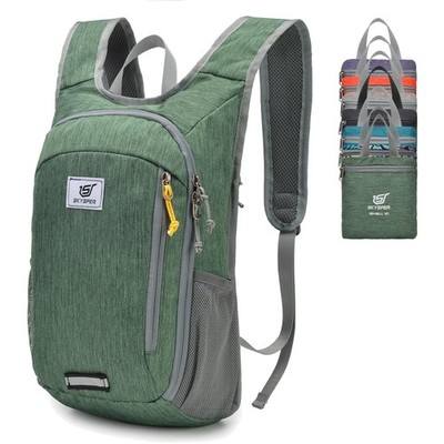 Faltbarer Rucksack 10 L Ultraleichter Wanderrucksack Kleiner Rucksack Reiseru...