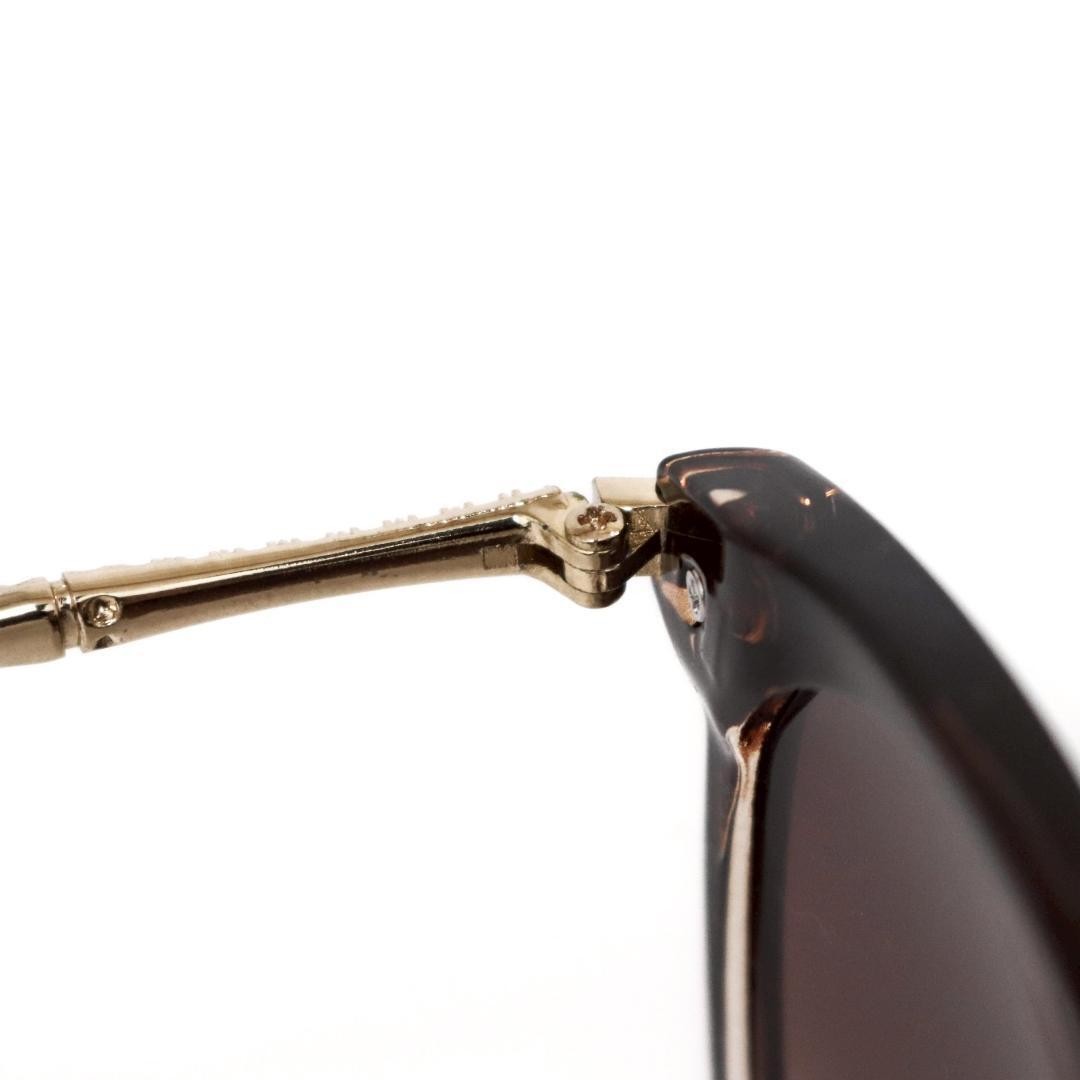 Bamboo GUCCI Sunglasses 55 16 Standard to Slightly Large Small Face Effect d120 thumbnail 8