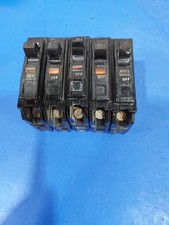 LOT OF 5 Square D 20 AMP 1 Pole 120V Bolt-on Circuit Breaker