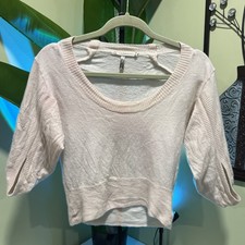 Qi Cashmere 100% cashmere sweater size small