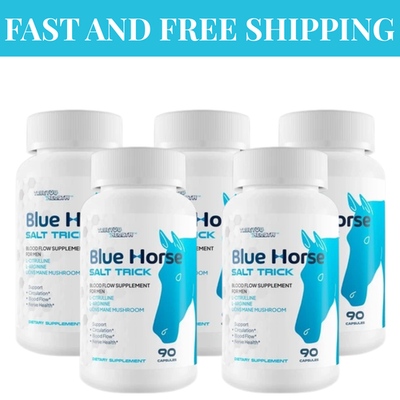 #ad Blue Horse Salt Trick Our Best Blood Flow Supplement for Men 5 Pack US $57.99