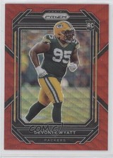 2022 Panini Prizm Rookies Red Wave Prizm /149 Devonte Wyatt #377 0q21