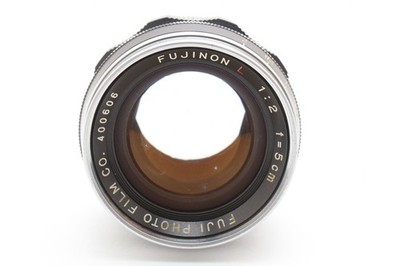 fujinon 5cm f 2 L39 Near MINT] Fujifilm Fujinon L 50mm 5cm f/2 L39 LTM Leica Screw