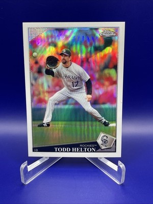 2009 Topps Chrome Refractor #115 Todd Helton ROCKIES