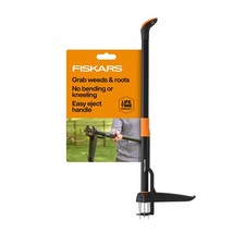 Fiskars 4-Claw Stand Up Weed Puller Tool, Gardening Hand Weeding Tool with 39...