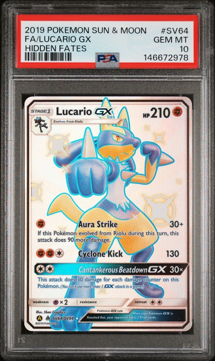 Pokémon TCG Professional Sports Authenticator (PSA) Shiny Holo