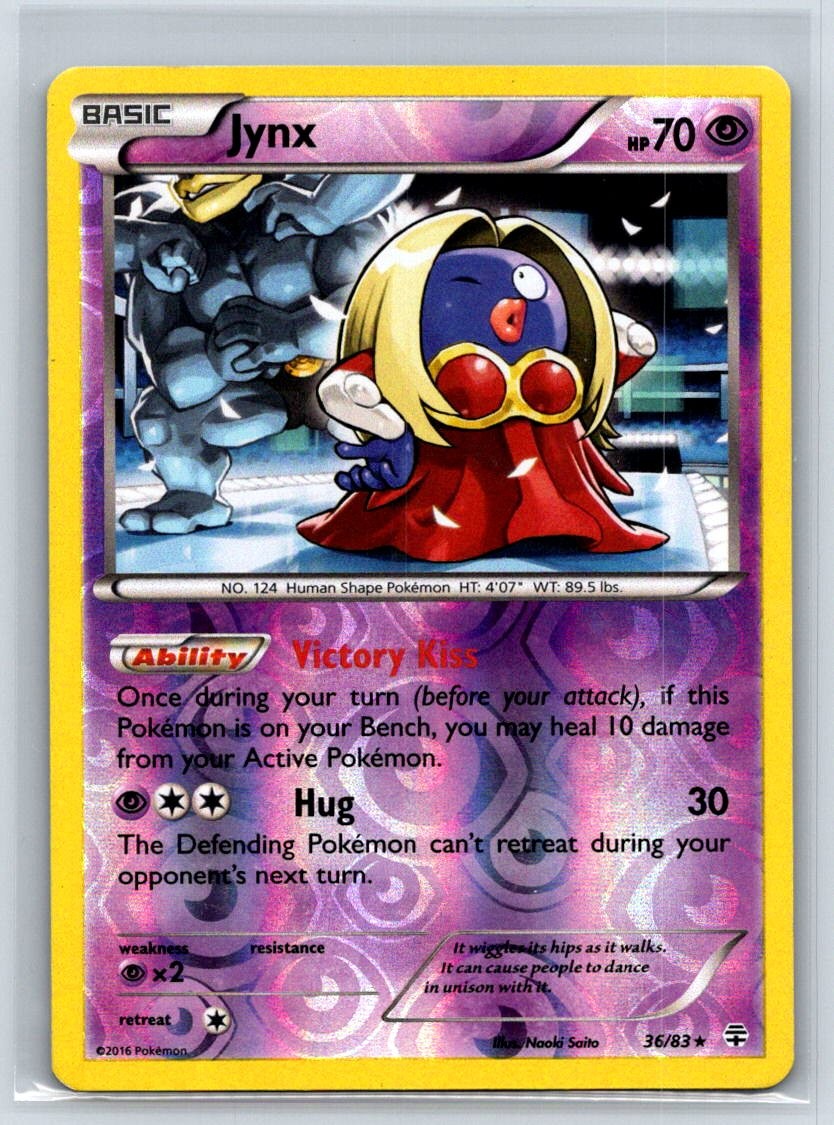 Jynx 36/83 Generations Reverse Holo LP