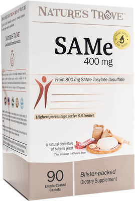 #ad Sam E 400Mg 90 Enteric Coated Caplets. Vegan Kosher Non Gmo Project Verified $69.99