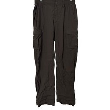The North Face Dark Green Horizon Peak Lightweight Nylon Cargo Pants Mens 30