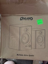 Hayo multimedi active computer gaming speakers, new