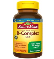 Nature Made Super B Complex with Vitamin C and Folic Acid, Dietary Supplement fo
