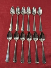 HIC 3 Stainless By Harold Import Co (HIC) Set Of 12 Fruit Spoons For Oranges