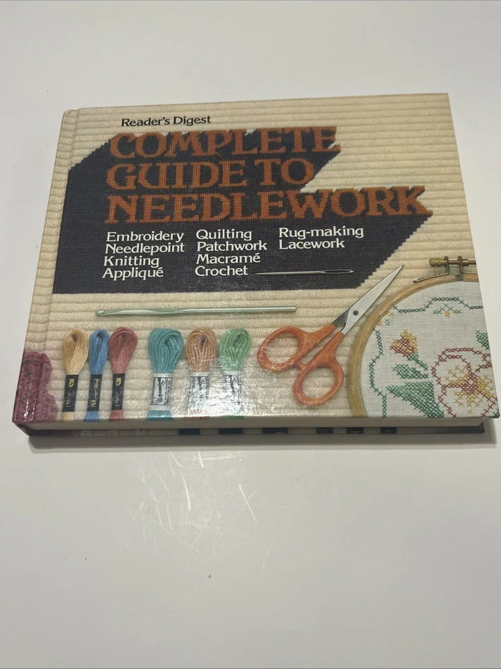 Needlework Needlepoint Needlecraft Book Lot (3) Crafting How To (BS2S2) - Image 2 of 4