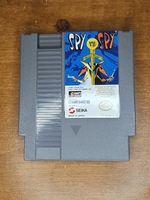 Spy vs Spy Nintendo NES cartuccia videogioco autentica con custodia Kemco USA 