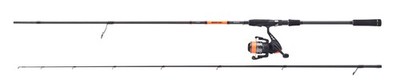 Balzer Shirasu Combo Zander, 2,55m Rute Rolle Schnur Angelset
