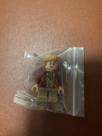 LEGO The Hobbit Minifigure Bilbo Baggins Dark Red Coat LOR030 79000 79004 79013