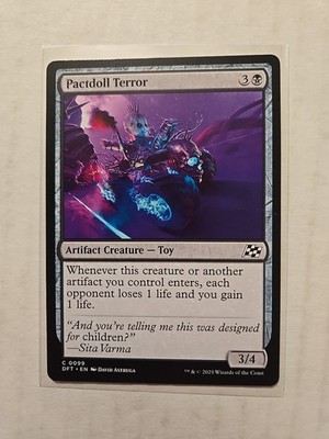 Pactdoll Terror - Aetherdrift - LP - Common - Artifact Creature 