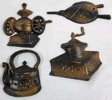 MCM Wall Hanging Decor Teapot Coffee Grinder Bellow Kitchen Farmhouse Mexico