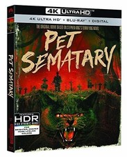 Pet Sematary 30th Anniversary Edition  New 4K UHD Blu-ray Anniversary Ed
