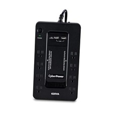 ST625U Standby UPS System, 625VA/360W, 8 Outlets, 2 USB Charging Ports,