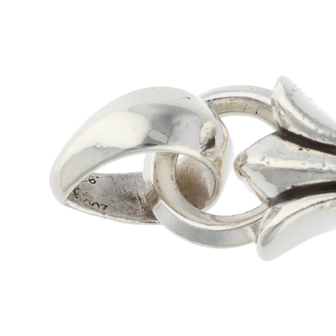 Chrome Hearts CH CRS SML W BALE Small Cross Bail Silver Necklace Top Men's Used thumbnail 5