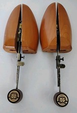 VTG Florsheim 5 Adjustable Shoe Stretchers 2 Mens 10.5-12.5 Wooden Shoe Trees