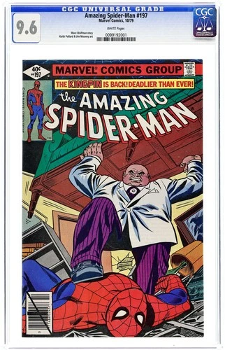 Amazing Spider-Man #197 CGC 9.6 1979 0099192001