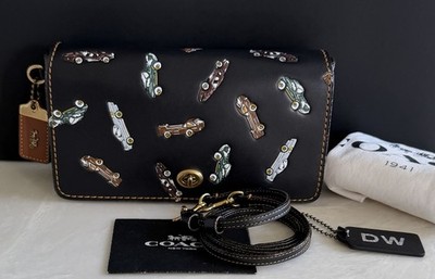 COACH 1941 LIMITED EDITION BLACK/MULTI CARS DINKY BAG 24139 | eBay