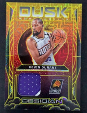 Kevin Durant 2024-25 Panini Obsidian Patch GU Dusk Memorabilia Gold Mojo #DM-DUR