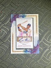 2007 Topps Allen & Ginter Andre Ethier #AGA-AE Mini Framed Autograph Dodgers 🔥