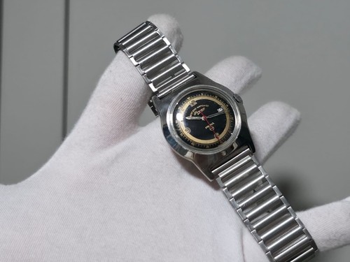 Vintage West End Co Black Dial Manual Wind Mens Watch For Spare Repair - Picture 2 of 5