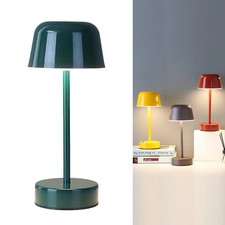 Rechargeable Table Lamp Cordless, Portable Mushroom Table Lamp with USB Port,...