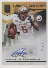 2020 Panini Donruss Elite Turn of the Century /199 Anthony McFarland Jr Auto fl4