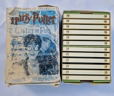 J.K. Rowling Harry Potter Goblet of Fire Unabridged Audiobook Cassettes Jim Dale - Image 1 of 4