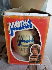 Mork and Mindy TV Show Ork Egg Ship AM Radio 1979 Concept 2000 w/ Box Robin Nanu