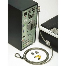 ABILITY ONE 5340-01-598-7496 Cable Lock,72 in,Steel,Black 55VD50