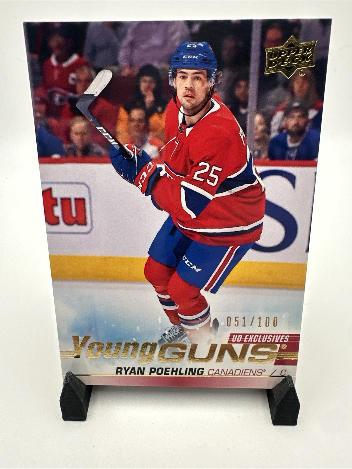 2019-20 Upper Deck Young Guns UD Exclusives 51/100 Ryan Poehling #226 0f1e
