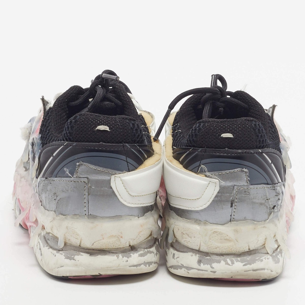 Maison Martin Margiela Fusion Size 41.5 WhiteFuchsia Leather and