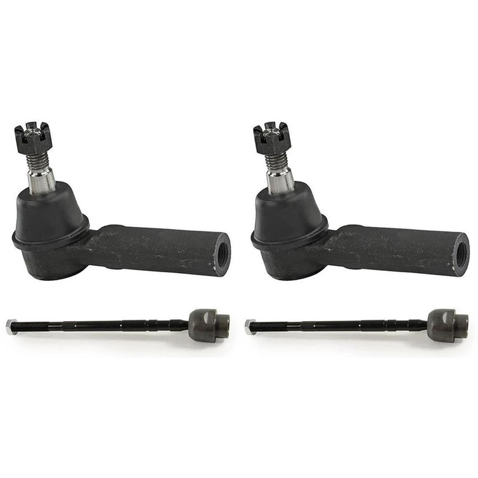 Front Inner Front Outer Steering Tie Rod End for 1984-1985 Chevrolet Corvette - Image 2 of 2