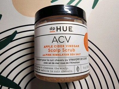 dpHUE - ACV Apple Cider Vinegar Scalp Scrub With Pink Himalayan Sea Salt - 9 Oz