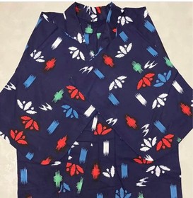 Yukata Retro Color Floral Pattern Cotton Cute Summer Wear
