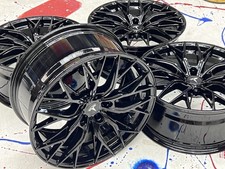 Tesla Model 3 S Y Wheels Satin Black 19 19 Inch Rims Wheels Fit Nissan Honda To