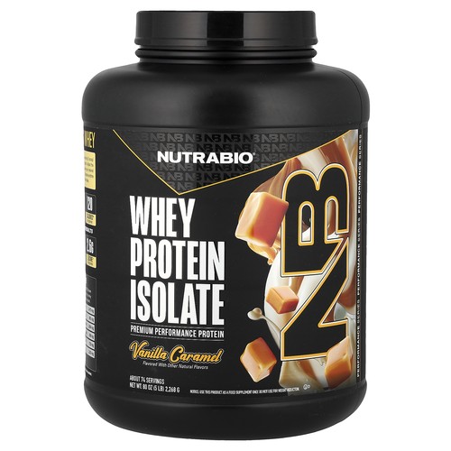Whey Protein Isolate, Vanilla Caramel , 5 lb (2,268 g)