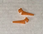 1987 Hasbro Transformers G1 Scorponok-both Orange Fasttrack Blaster Guns-Vintage