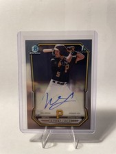 2026 BOWMAN CHROME WYATT SANFORD 1ST ROOKIE AUTO SP PITTSBURGH PIRATES AUTOGRAPH