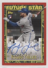 2019 Archives 1994 Topps Future Stars Red 5/10 Rowdy Tellez #94FSA-RT Auto 4z8
