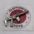 Vintage G.I. Joe Super Trooper (V1) 1988 Submachine Gun Part Accessory ARAH