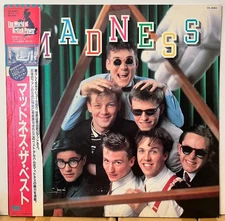 Madness same Japan Vinyl LP Obi VIL6060